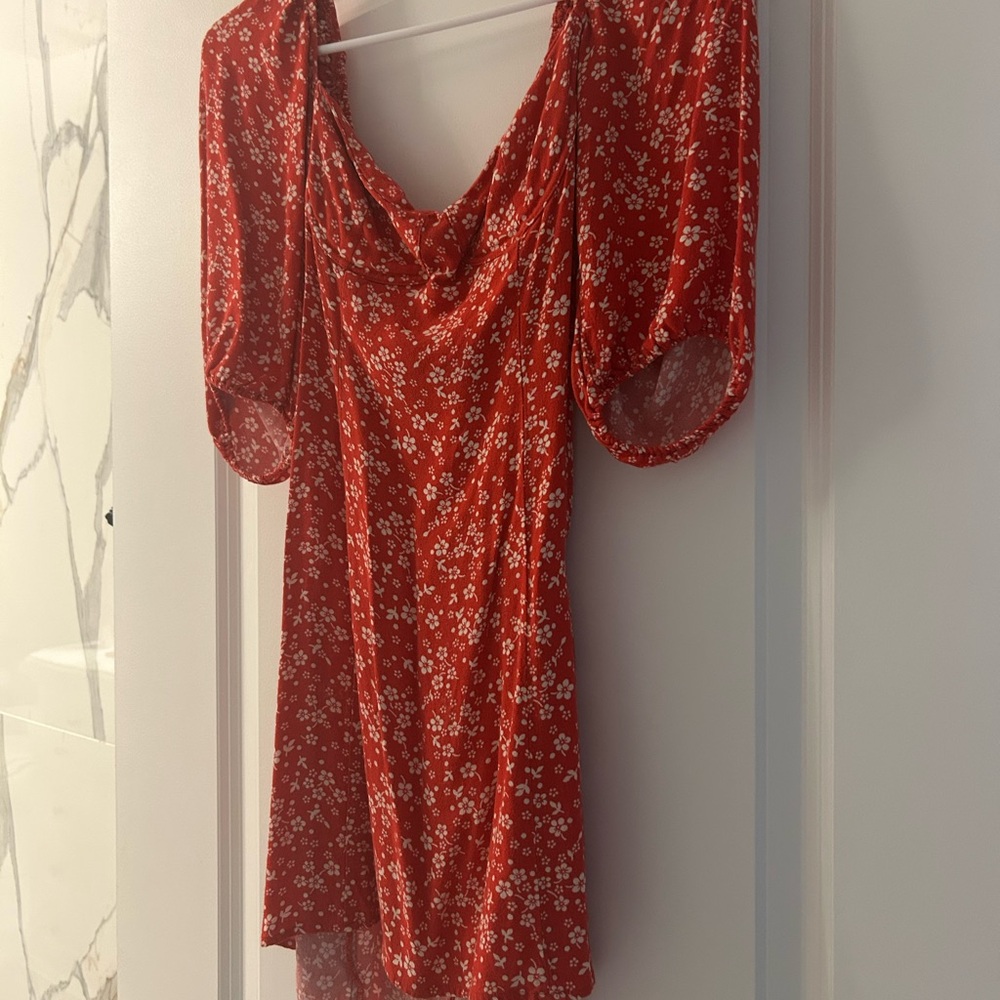 Reformation mini Floral Dress